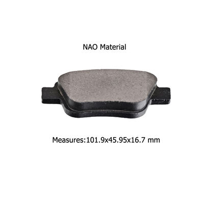 Τμήματα αυτοκινήτων D2067-9299 Πίσω φρένα Pads 0446605010 Φρένα Pads Φρένα Liner για TOYOTA Mercedes-Benz